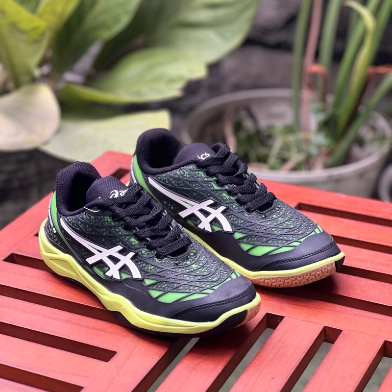 ASICS sepatu olah raga sepatu badminton sepatu lari