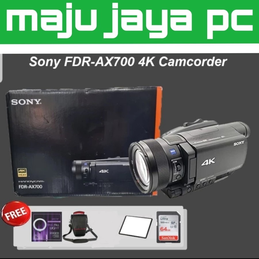 HANDYCAM SONY FDR-AX700 4K CAMCORDER