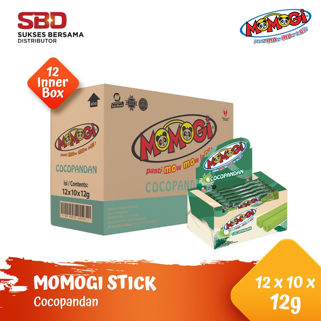 

Momogi Stick Cocopandan 12gr (1 Karton @ 12 Box)
