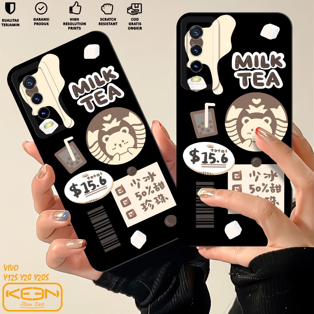 Case Hp Vivo Y12S Vivo Y20 Vivo Y20S - Casing Hp Vivo Y12S Y20 Y20S Motif Starbucks - Case Procamera