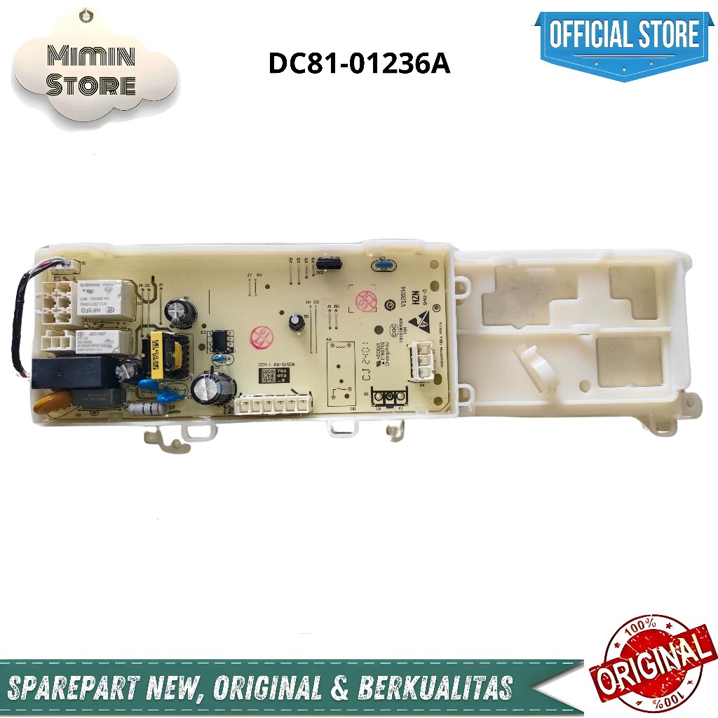 MODUL PCB MESIN CUCI SAMSUNG ORIGINAL WW70T3020WW WW80T3040BW WW80T3040WW