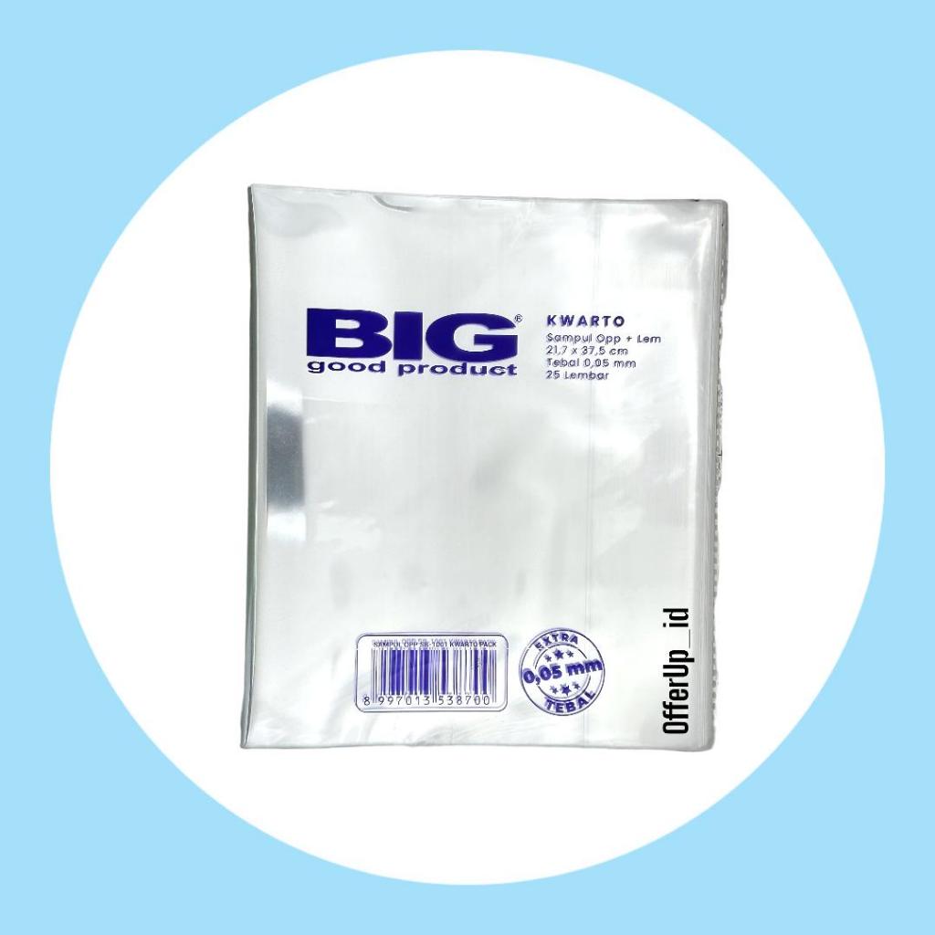 

SAMPUL BUKU PLASTIK BIG UKURAN KWARTO