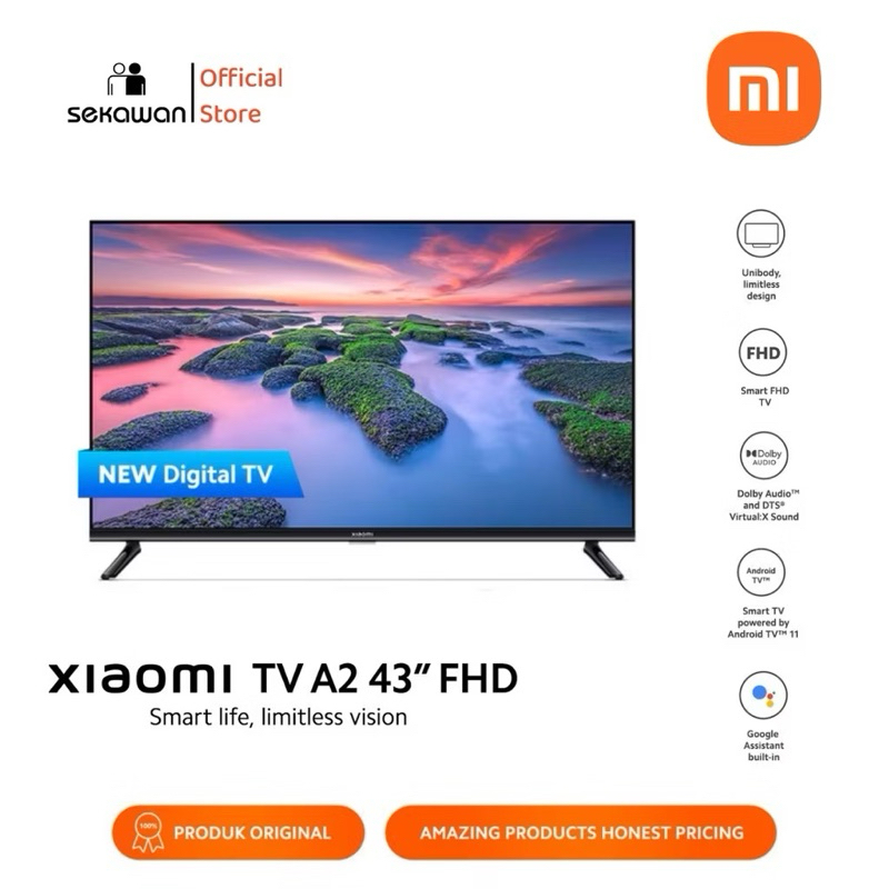 LED TV Xiaomi TV A2 FHD 43 inch MI TV 43 Inch Android TV
