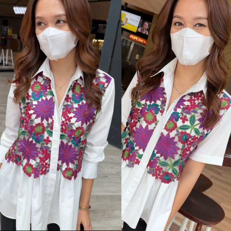 TERLARIS HAKANA Laura shirt- kemeja wanita