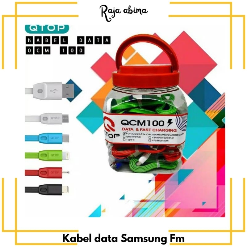 kabel data samsung fm jadul d880 Qtop qcm100