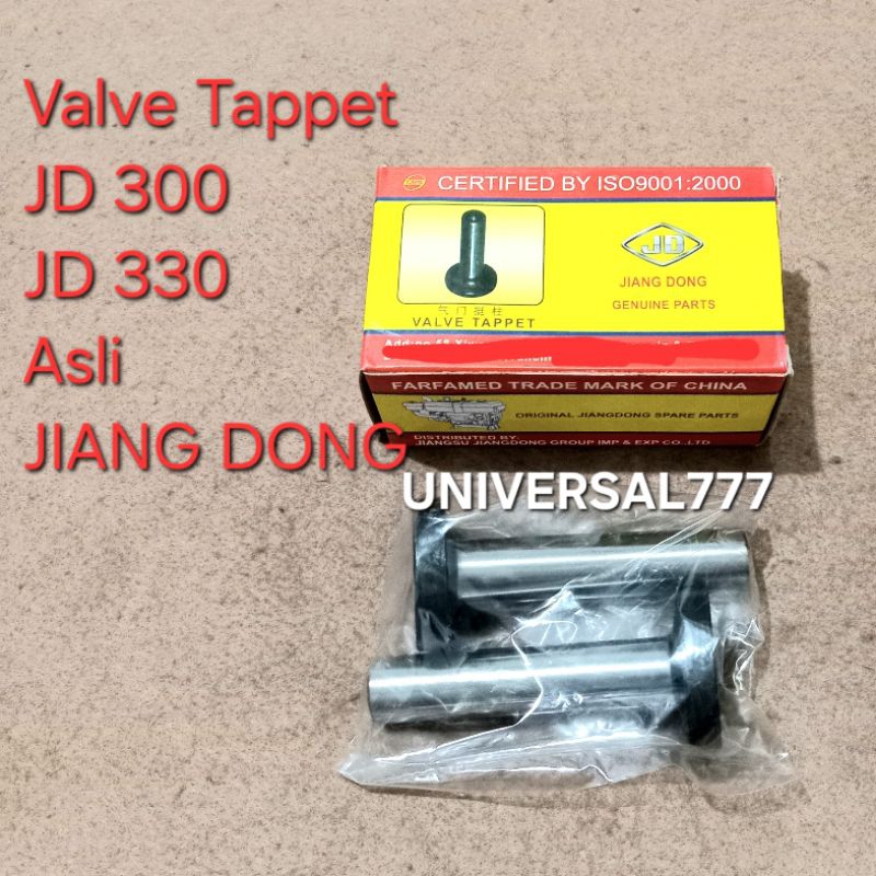 JD300 JD330 Valve Tappet Asli JIANG DONG JD 300 330 Tapet Mangkok Push Rod Original JiangDong