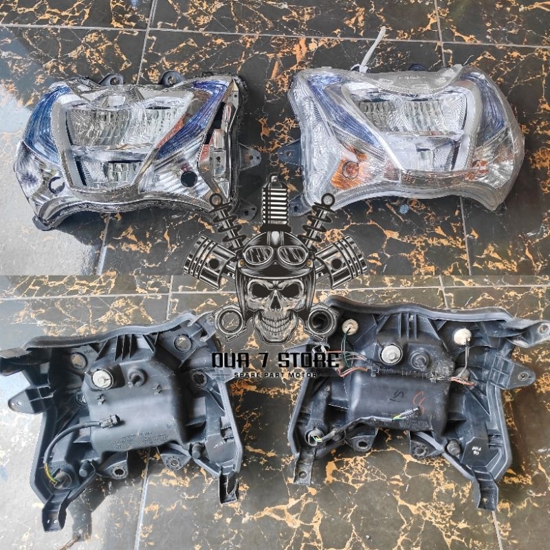 reflektor lampu depan yamaha mio s original