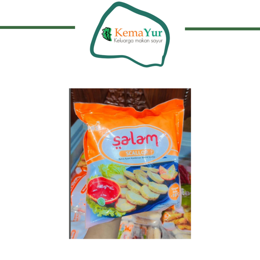 

FROZEN SALAM SCALLOP 500GR