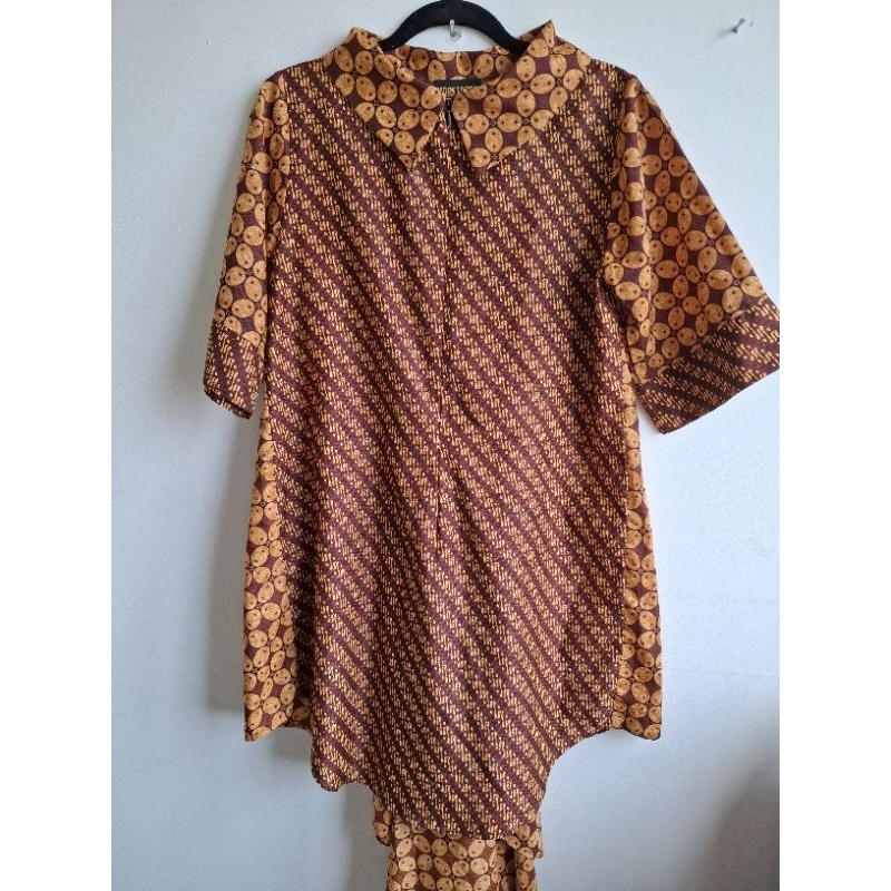 Dress batik ekor duyung