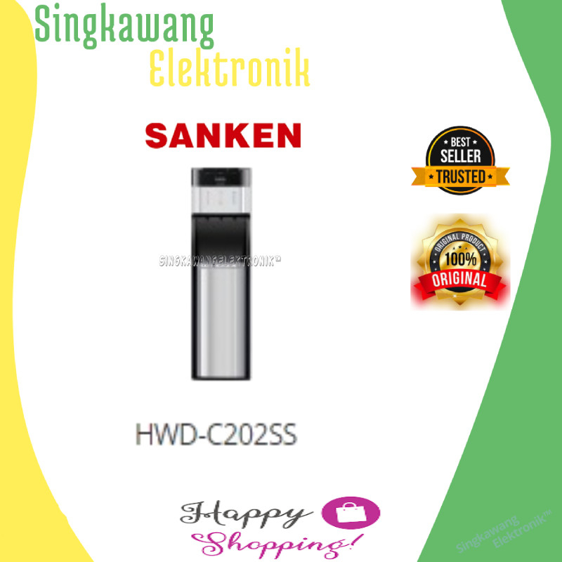DISPENSER SANKEN HWD-C200 SS GALON BAWAH