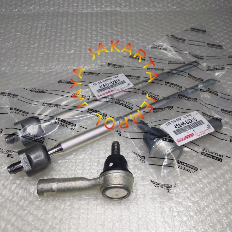 RACK END & TIE ROD SET ALL NEW RUSH TERIOS / RACK END TIEROD RUSH TERIOS 2018-KEATAS