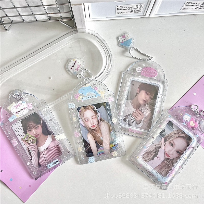 

CAHOL CLEAR CUTE CARTOON/ CARD HOLDER PHOTOCARD