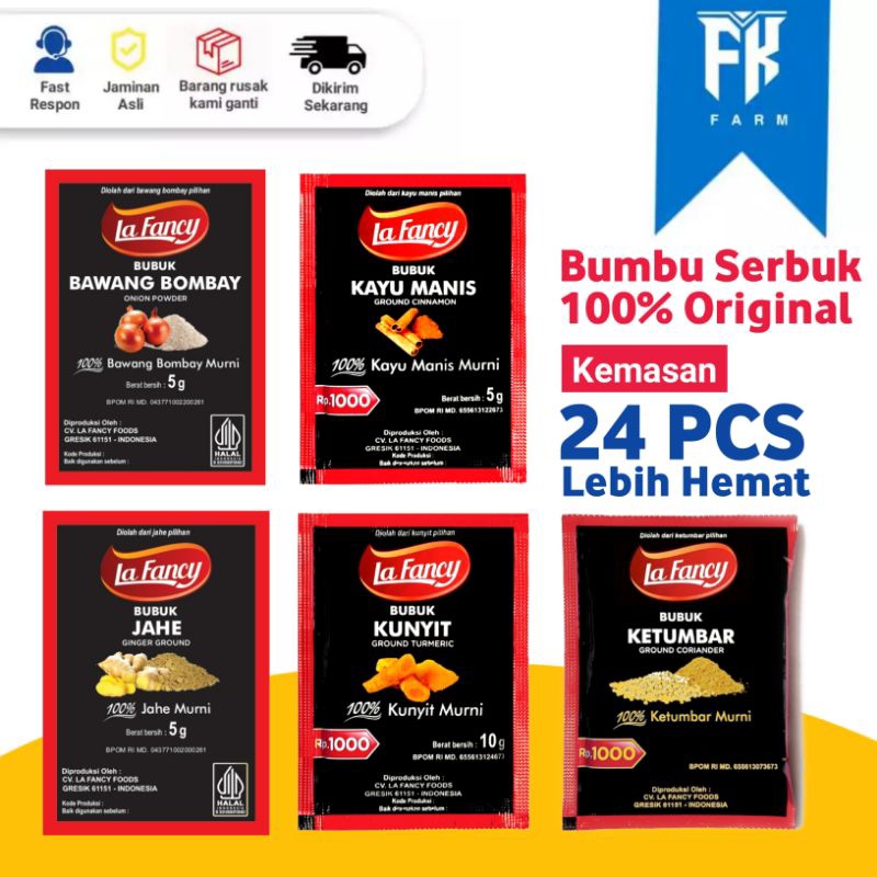 

bumbu serbuk bumbu original la fancy bumbu tabur khas bumbu siap saji