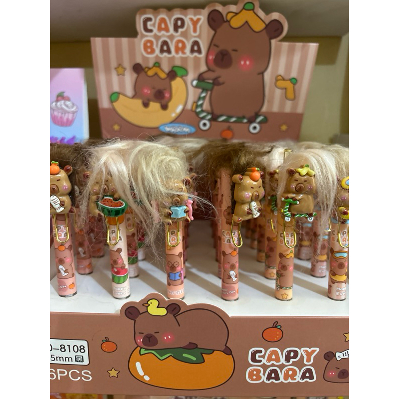 

1 BOX PEN CAPY BARA BULU ISI 36