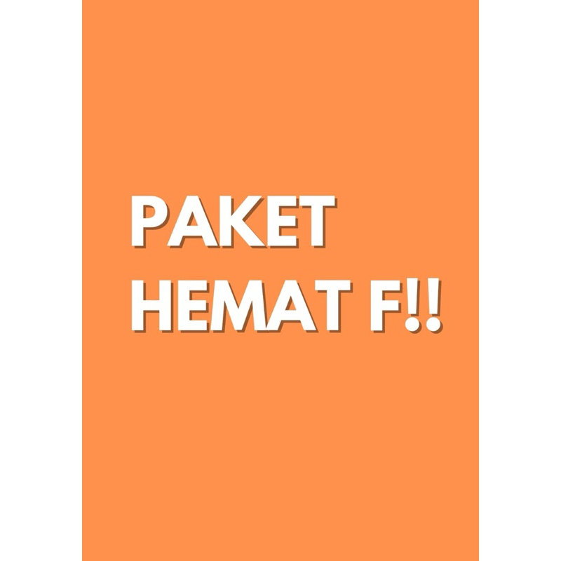 

paket HEMAT F