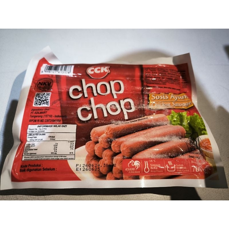 

Sosis chop chop ayam kemasan