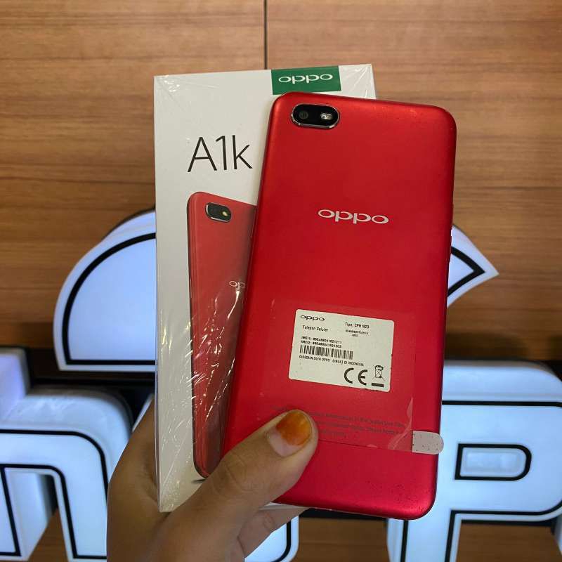 Oppo A1k Second Warna Red