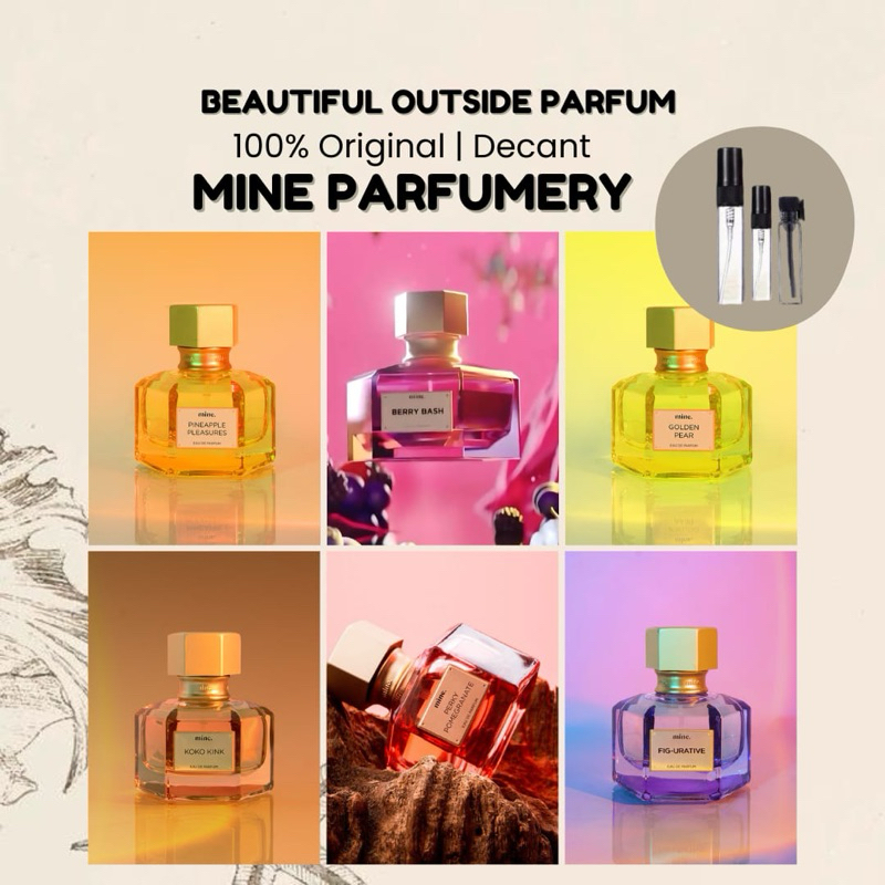 Share in Jar Bottle Decant Perfume Vibes of Mine Parfum Perfumery