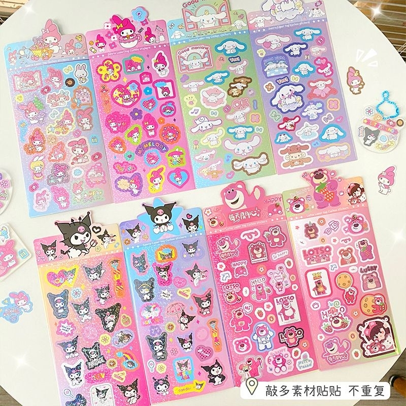 

Sticker glowing sanrio | sticker glitter sanrio | sticker hologram sanrio | sticker glitter lotso | sticker glitter kuromi | sticker glitter cinnamoroll