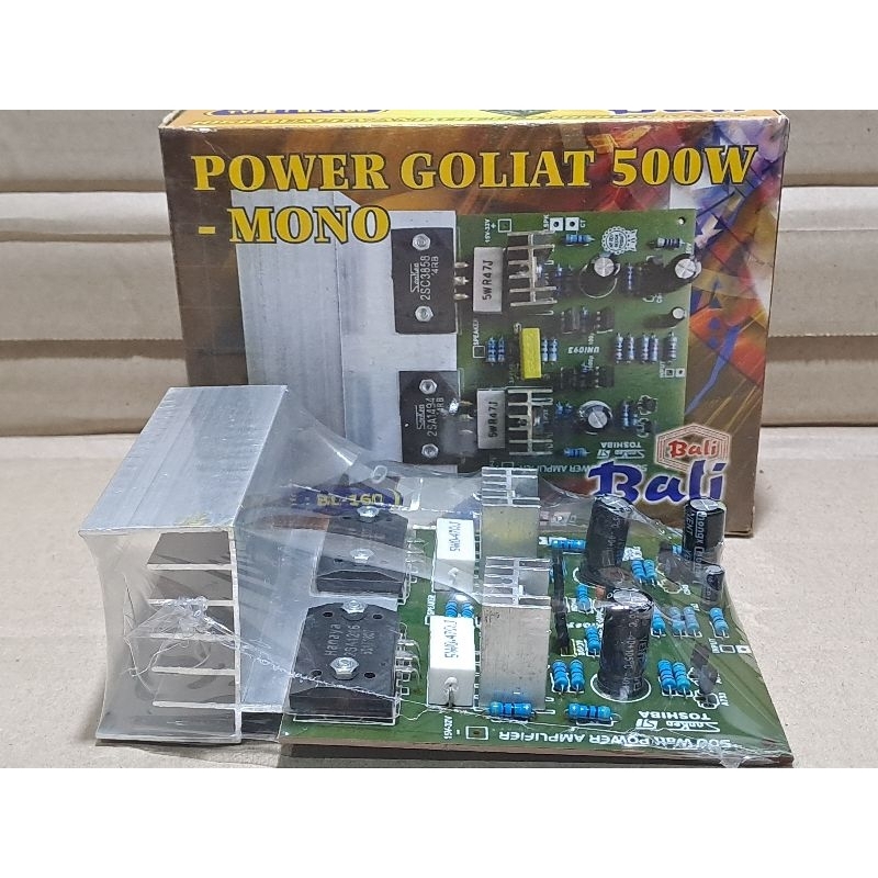 Kit Power OCL Goliath Mono 500 Watt Sanken ll.
