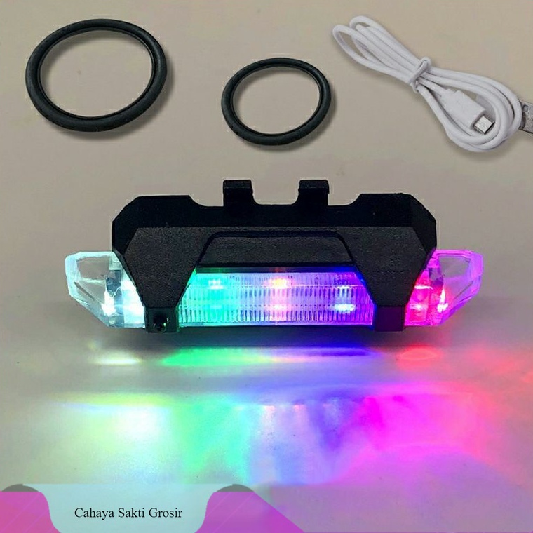 Borong Buruan Lampu Sepeda warna warni Lampu LayanglayangLampu Belakang Sepeda