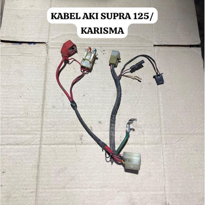 KABEL AKI SUPRA 125/KARISMA ORIGINAL COPOTAN MOTOR