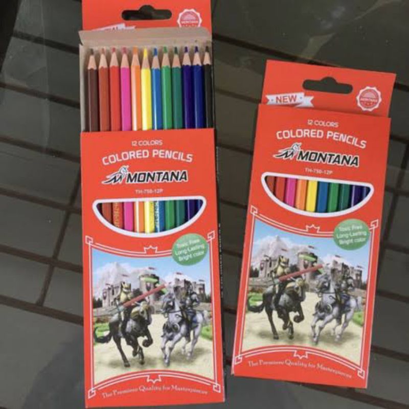 

pensil warna 12 panjang montana