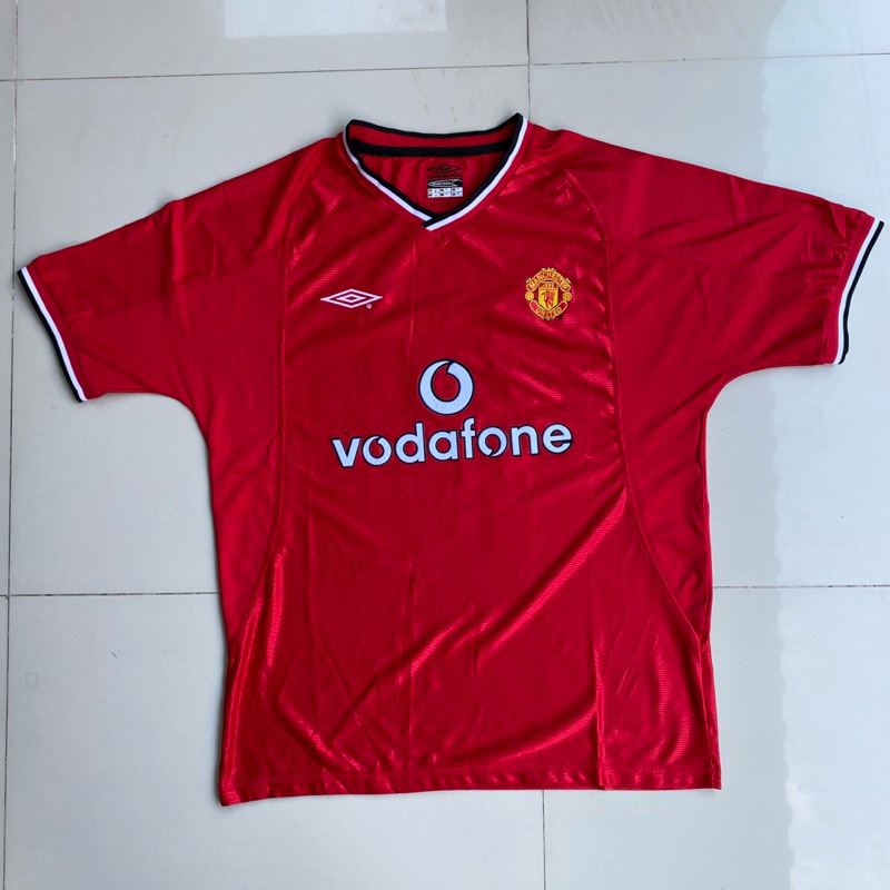 Jersey Retro Manchester United MU 2000/2002