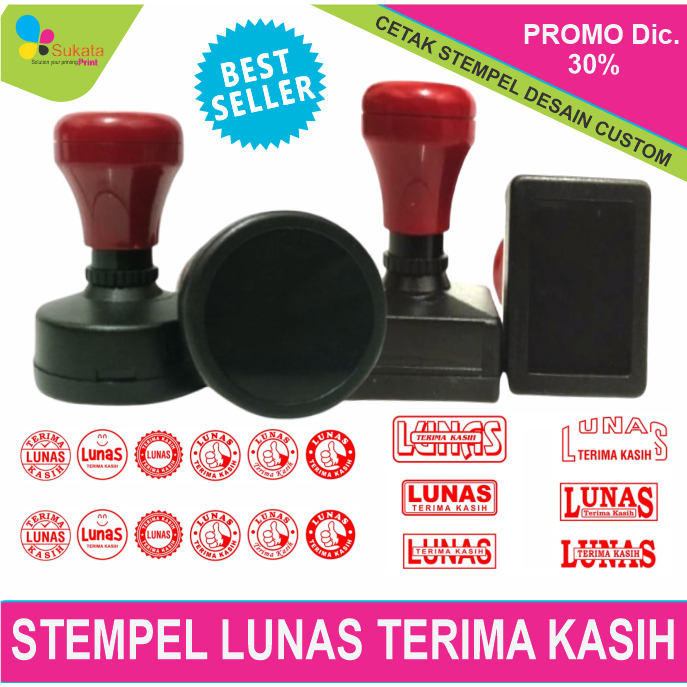 

Stempel Lunas Otomatis lunas terima kasih bisa custom free desai