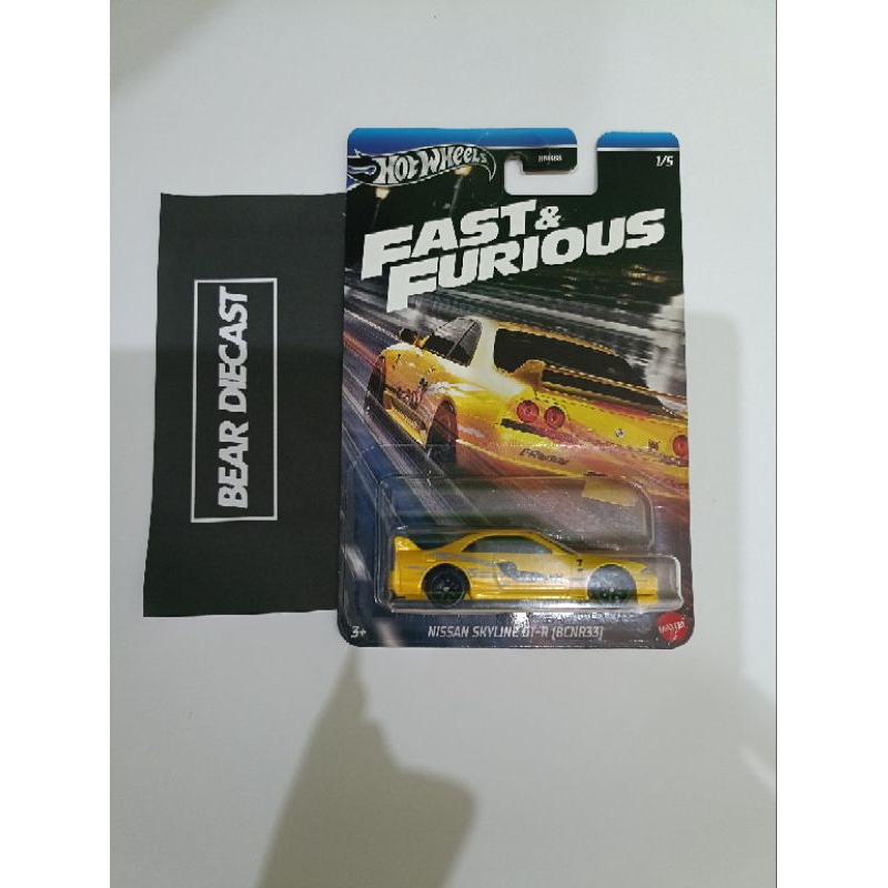 Nissan r33 Fast & Furious HW Hot Item