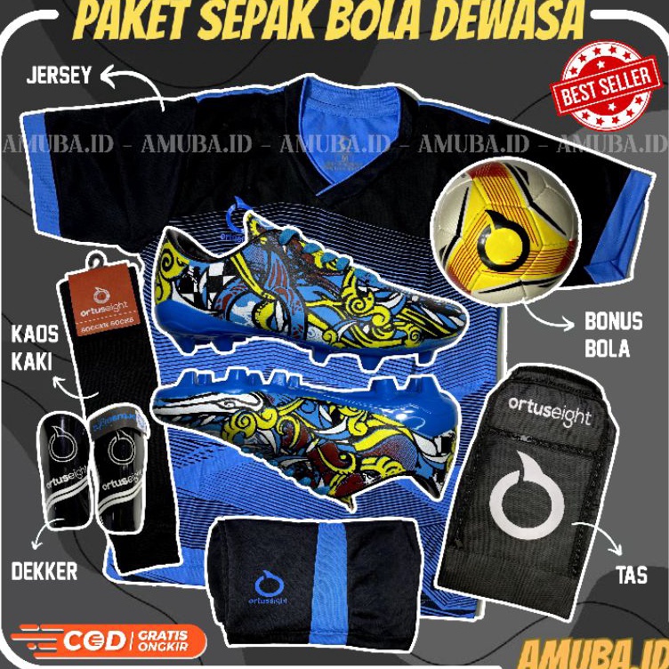 Buruan Serbu Promo Sepatu Bola Ortus Bima Jogosala Bonus Bola Paket Komplit Sepatu Sepak Bola Ortuse