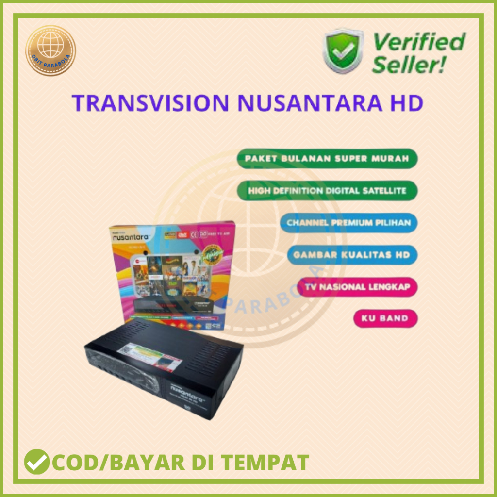 RECEIVER TRANSVISION NUSANTARA HD MERDEKA