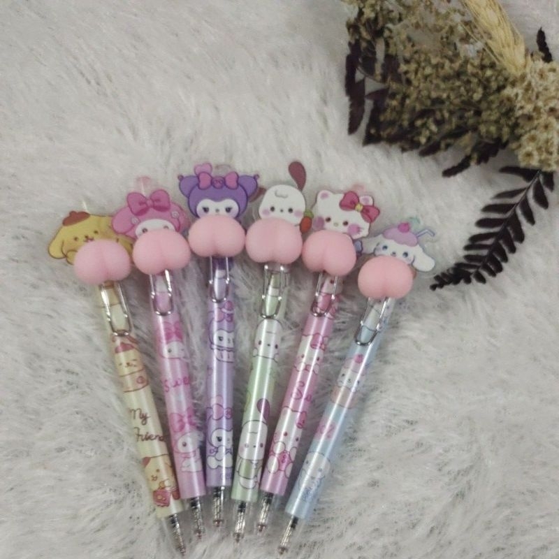 

Pen gel squishy heart