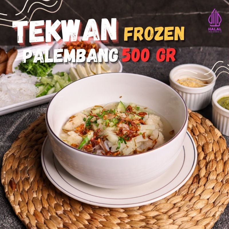 

TEKWAN PALEMBANG 5 PORSI (1/2 KG)