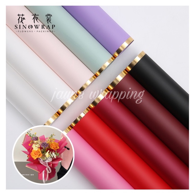 

Super Promo 1PAK2LEMBAR JFZ Kertas Buket Bunga Flower Wrapping Paper Cellophane