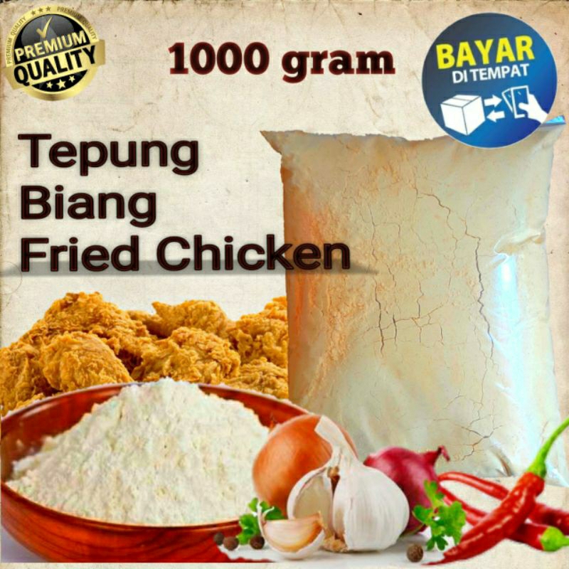 

Breader Chicken Hot Spicy ( Tepung Chicken Pedas ) 1 kg