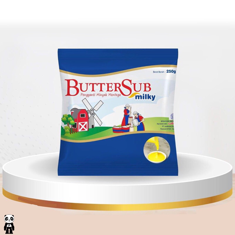 

Butter Sub Milky 250g Pengganti Mentega Butter Oil Substitute