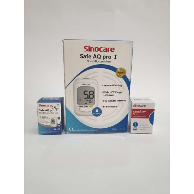 alat test gula darah merk sinocare
