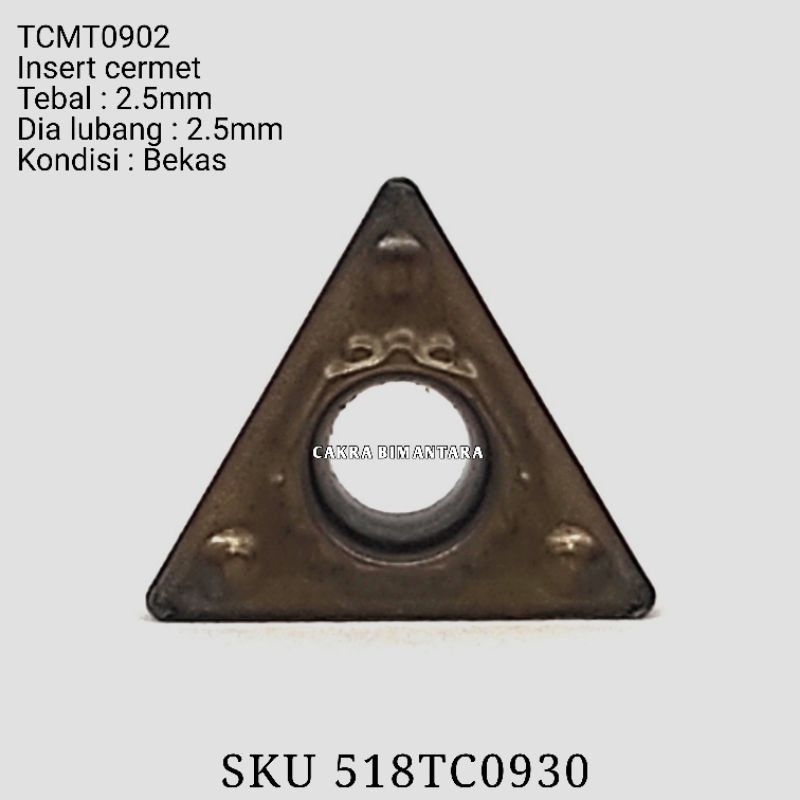 TCMT0902 insert Cermet bekas TCMT 09 02 untuk finishing TCMT09