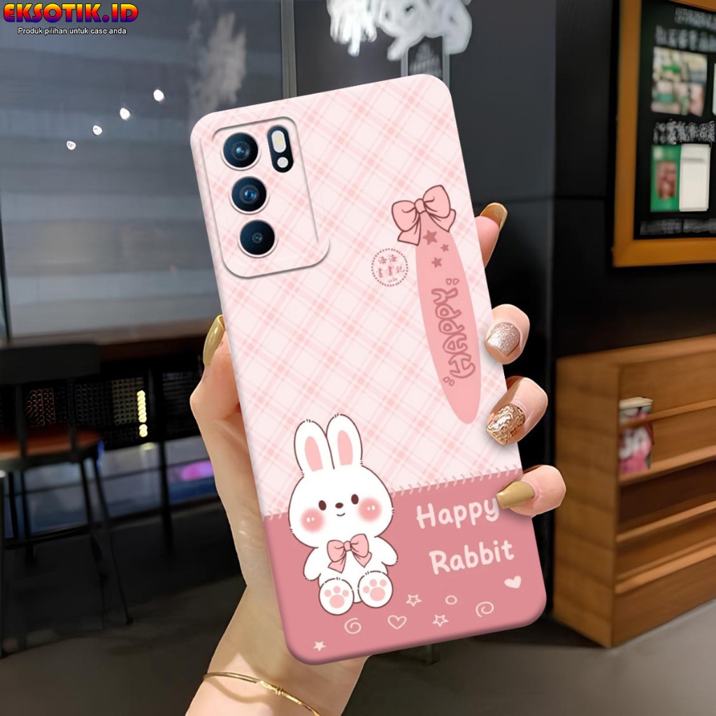 Case Oppo Reno 6 5G - Casing Oppo Reno 6 5G  - Fashion Case - Silikon Oppo Reno 6 5G  - Motif Keren 