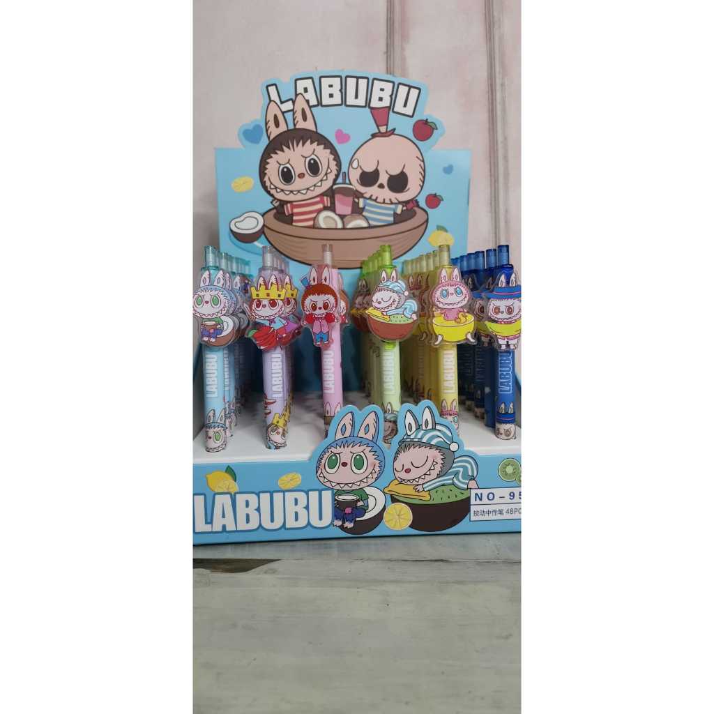 

Bolpen labubu Acralic Pen Gel 0.5mm