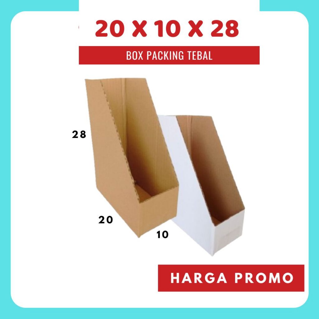 

Kardus Rak Kecil 20x10x28 Box File Dus Packing Kotak Kemasan Karton Dokumen FIle