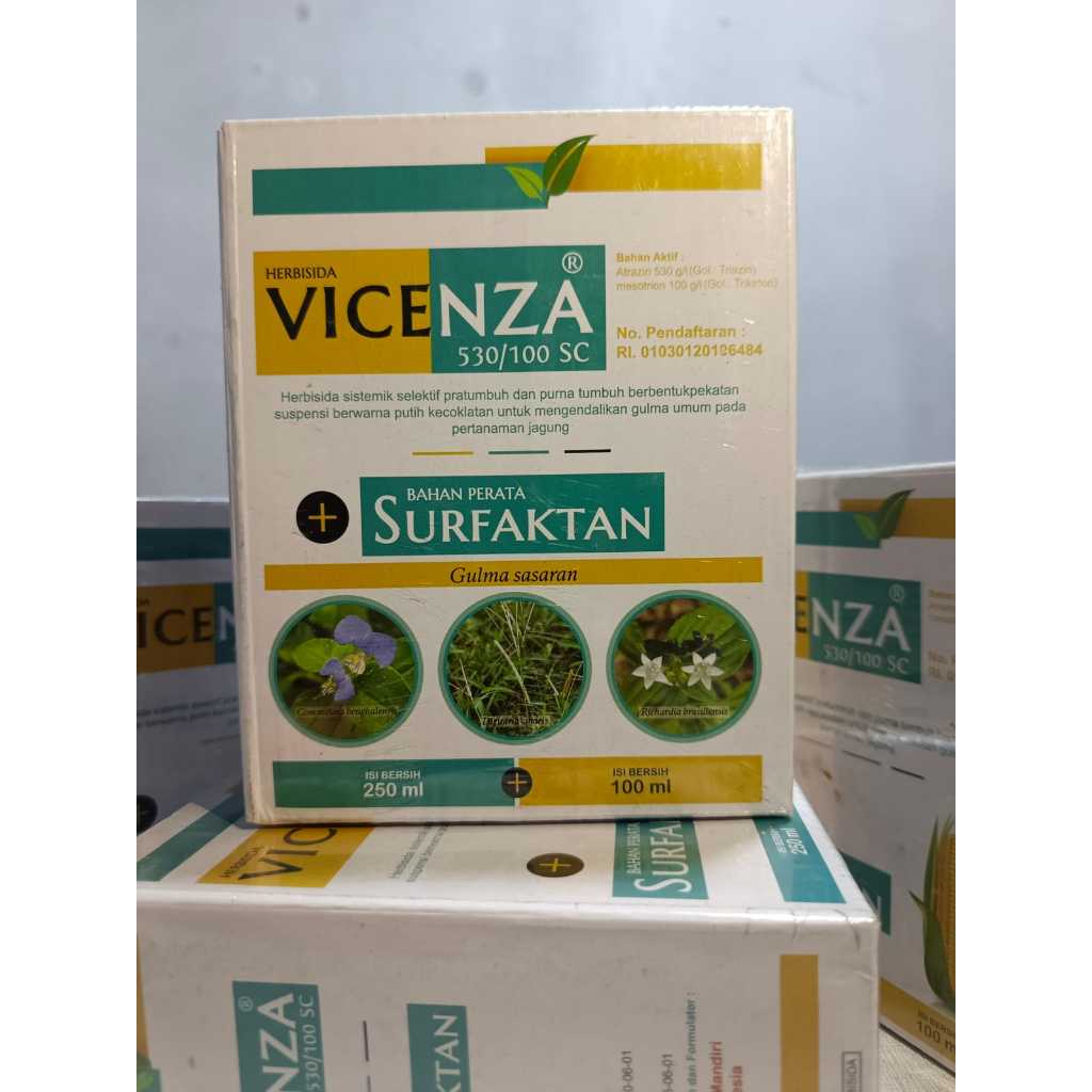 Herbisida Selektif Jagung Vicenza  250ml|Obat Jagung|Pambasmi Rumput Pada Jagung