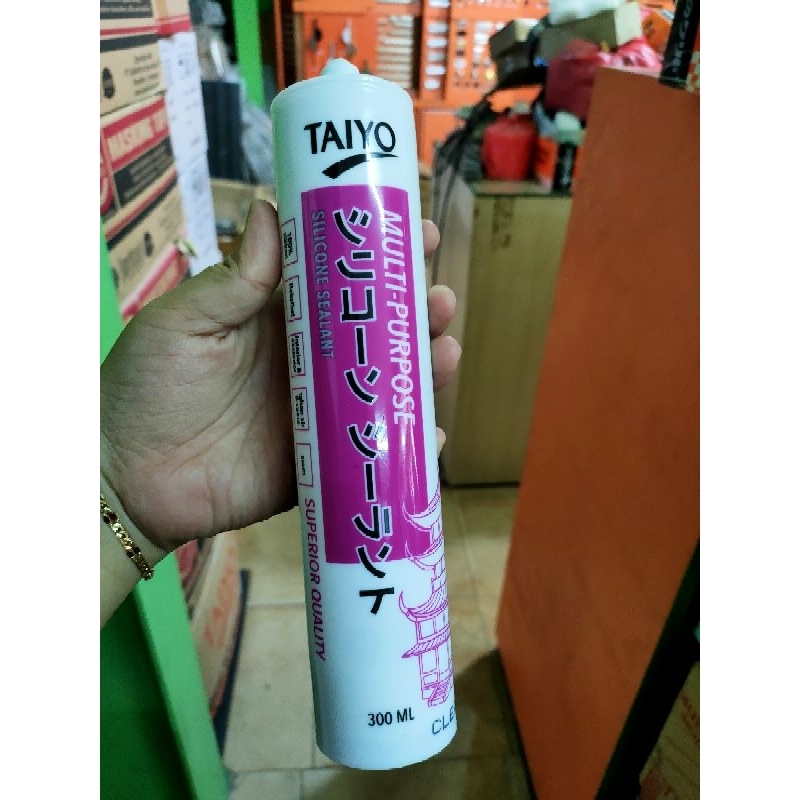 

Silicone Sealant Taiyo / Silikon Asam / Lem Multi Fungsi Kaca Aquarium