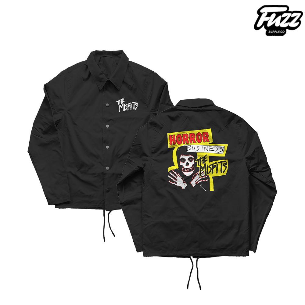 COACH JACKET BAND THE MISFITS | JAKET PRIA WANITA DEWASA BAHAN PARASUT WATERPROOF ANTI AIR