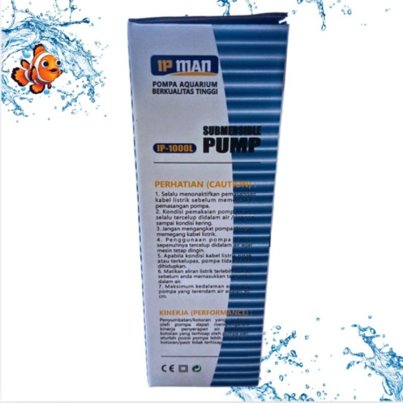 Pompa Internal filter IP MAN IP 1000L