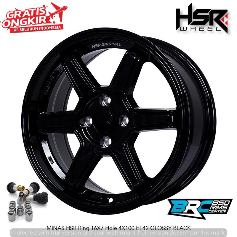 VELG HSR MINAS R16 UNTUK MOBIL VIOS BRIO AGYA ALTIS CALYA