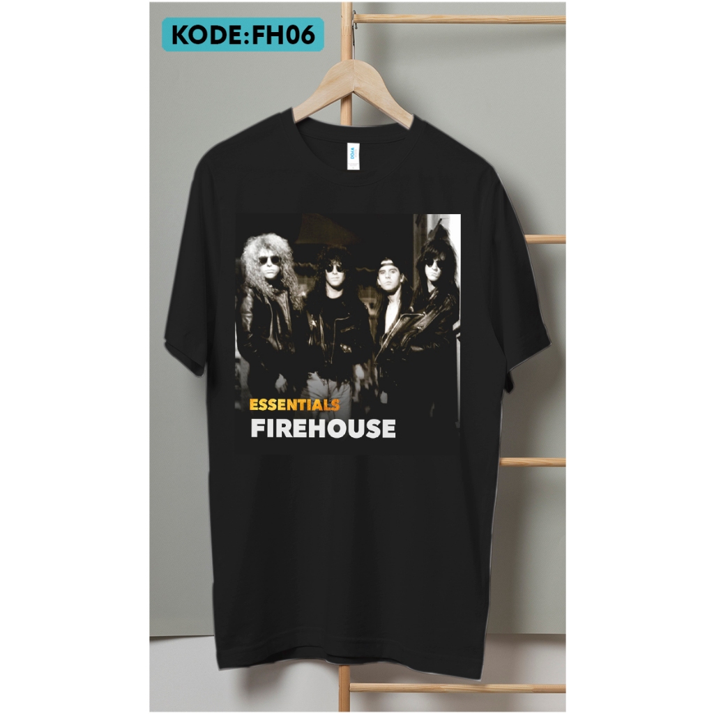 Kaos firehouse essentials tshirt katun premium FH06