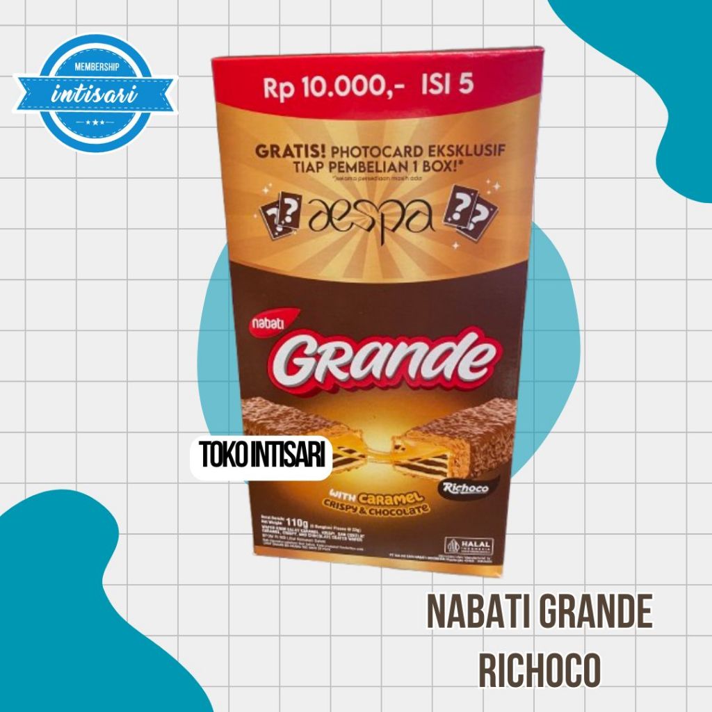 

Nabati Grande with Caramel Crispy & Chocolate (PACK)