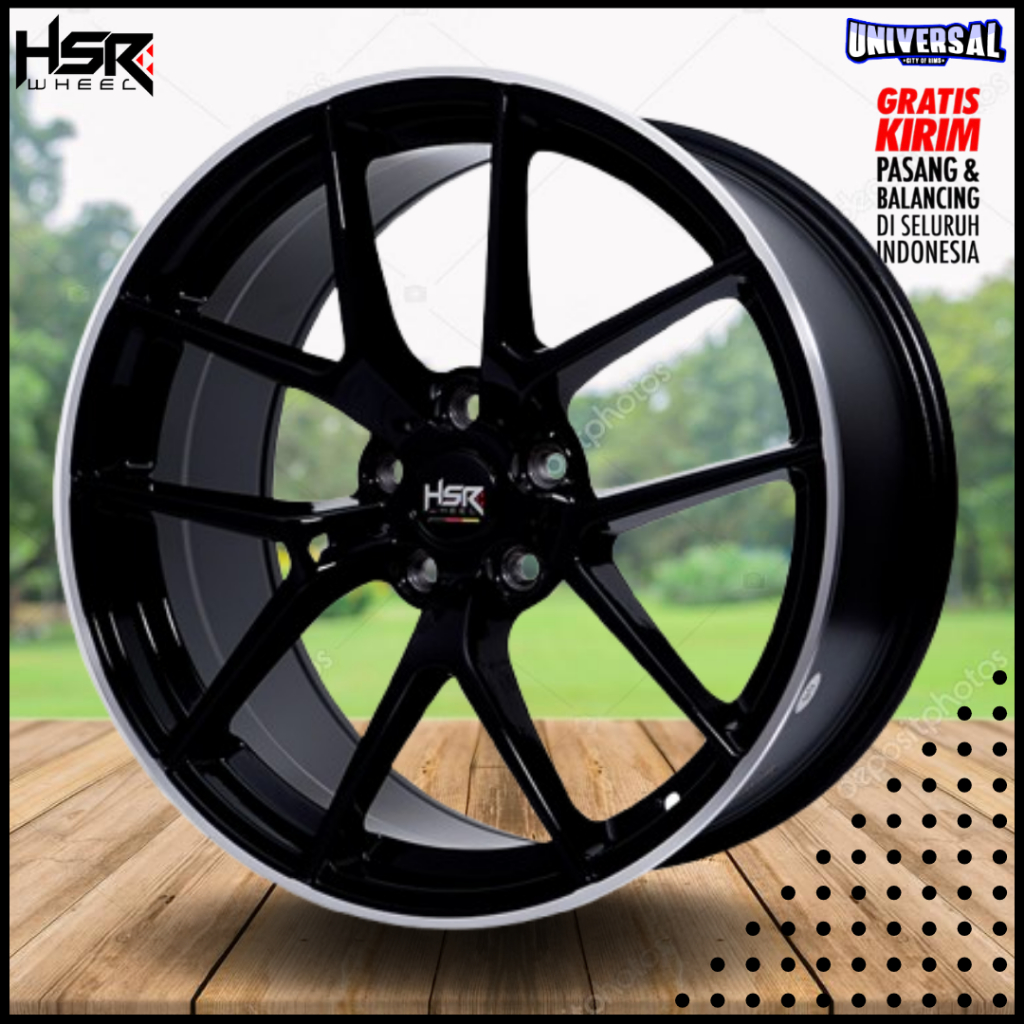 VELG MOBIL R19 HSR WHEEL DIMODEL HSR BIELEFELD R19 UNTUK Mercedes Clubman Audi